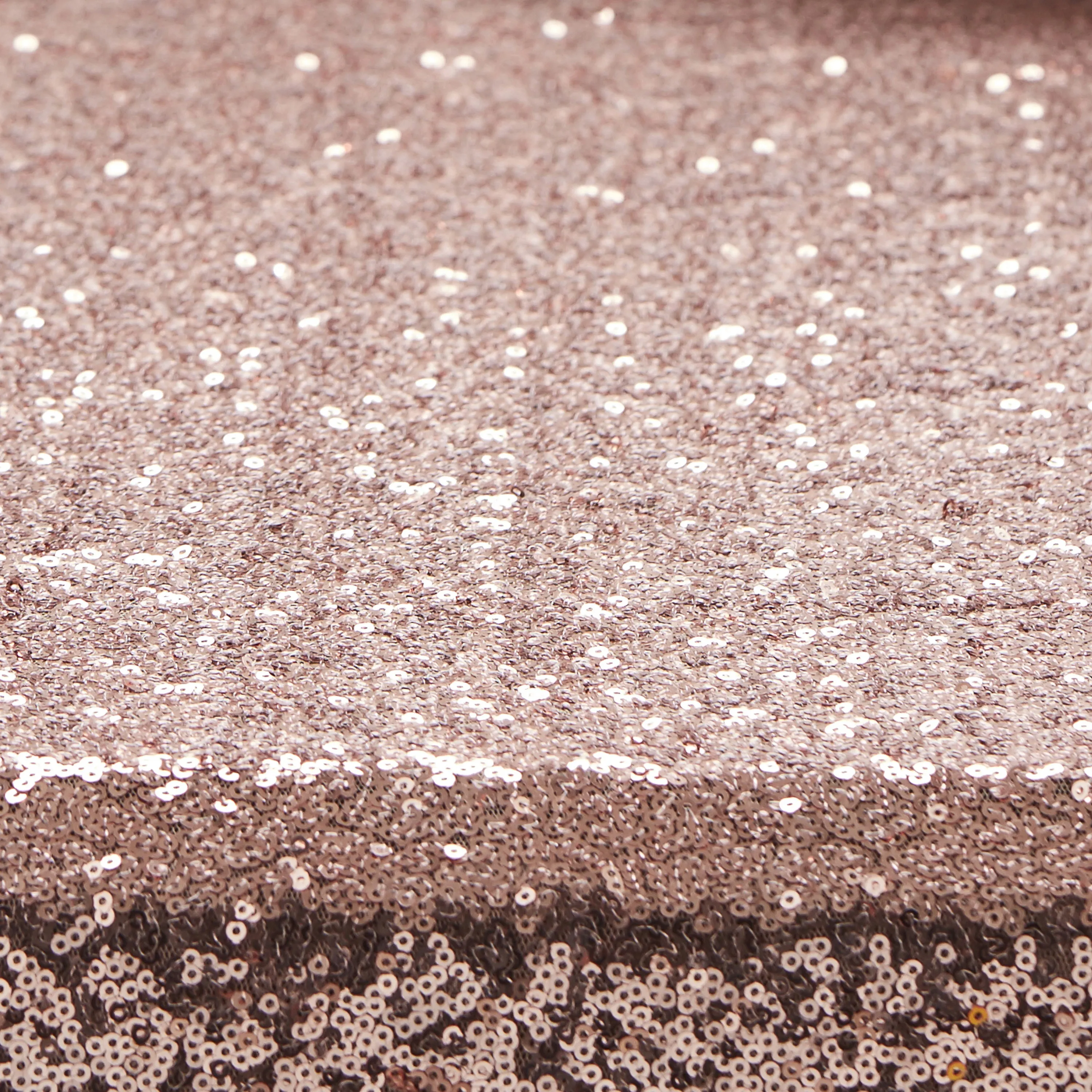 Runner da tavola con paillettes da matrimonio da favola oro rosa