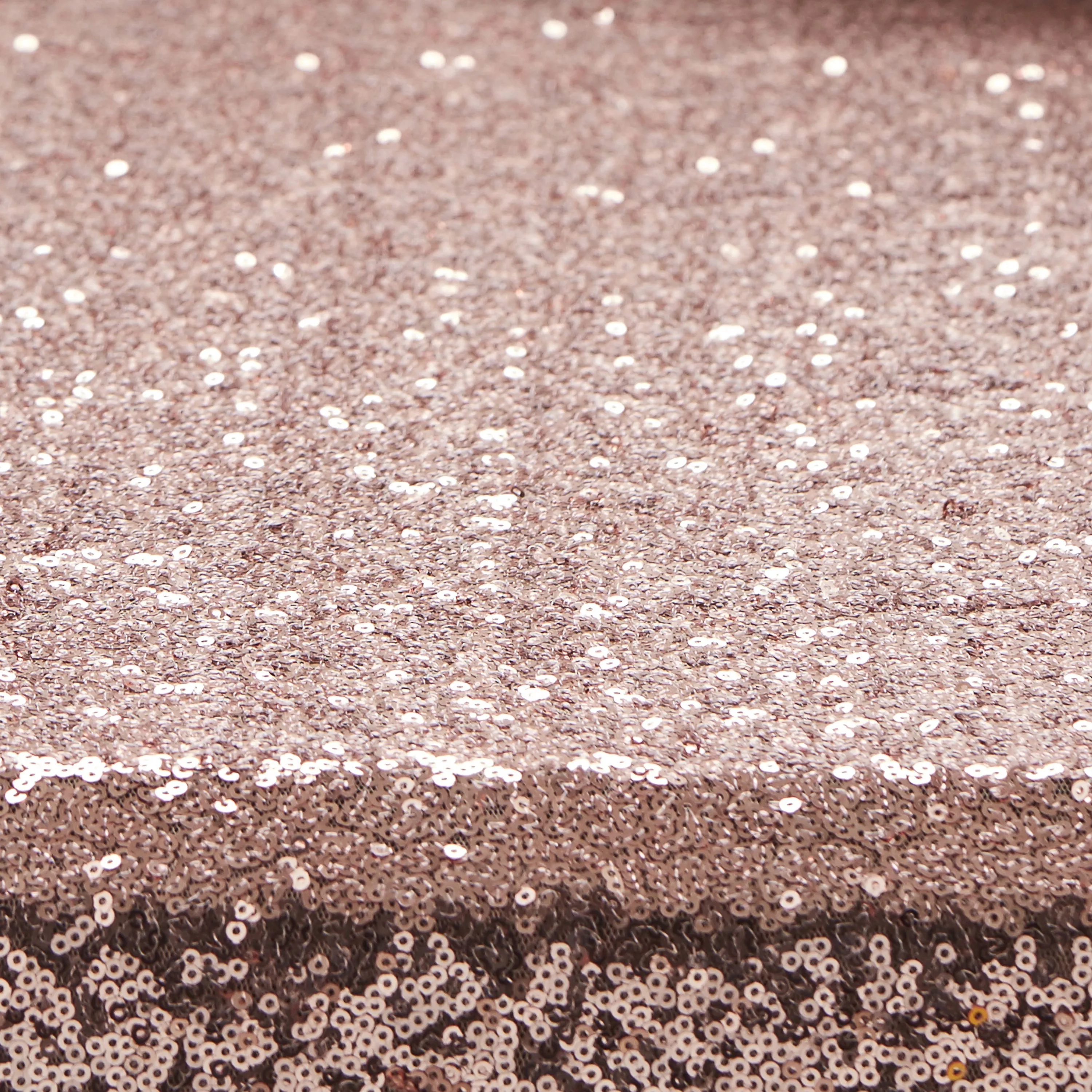 Runner da tavola con paillettes da matrimonio da favola oro rosa