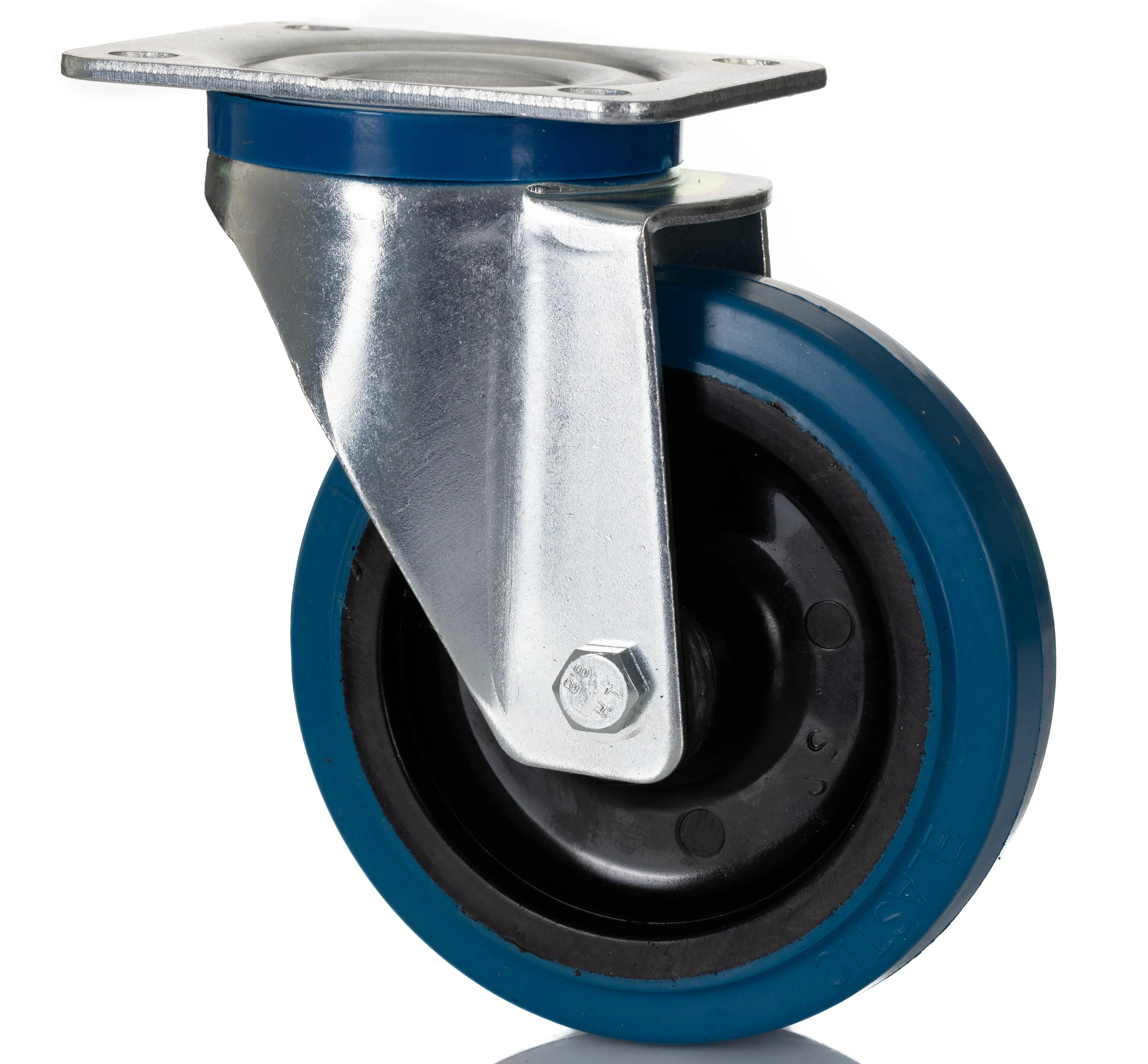 Ruota per carrelli orientabile RS PRO in Elastico, Ø 125mm, 230kg
