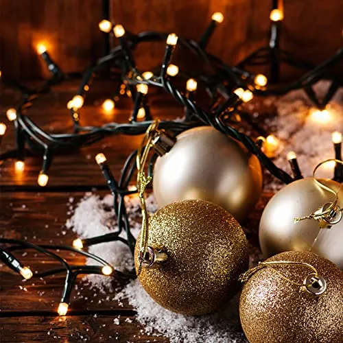 Salcar Led Stringa 25.7m 360 Leds, Led Catena di Luci con 8 Modi IP44 Impermeabile Interni ed Esterni, Led Catena Luminosa Natal