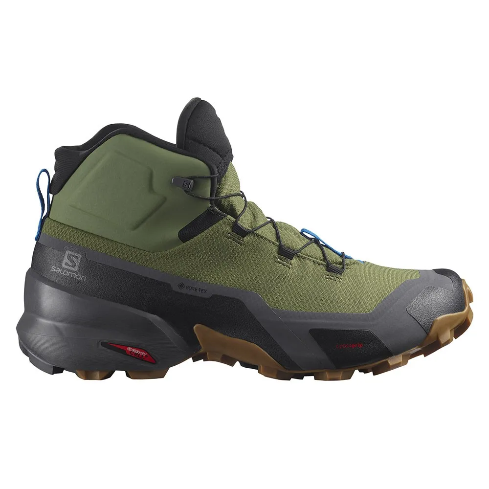 Salomon Cross Hike Mid GORE-TEX Verde - Scarpe Trekking Uomo