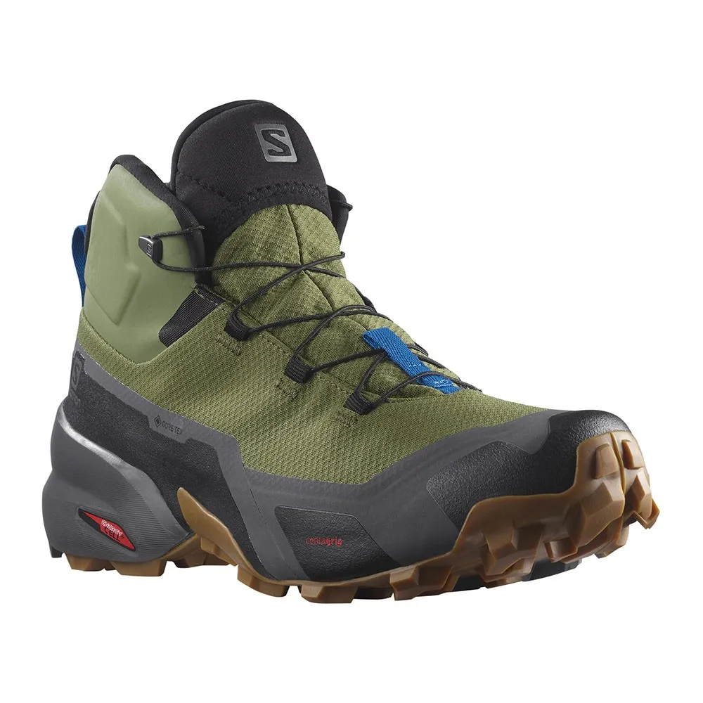 Salomon Cross Hike Mid GORE-TEX Verde - Scarpe Trekking Uomo