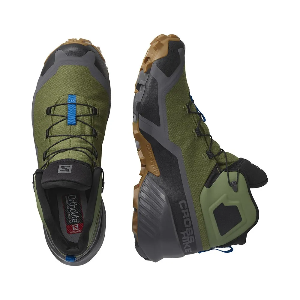 Salomon Cross Hike Mid GORE-TEX Verde - Scarpe Trekking Uomo