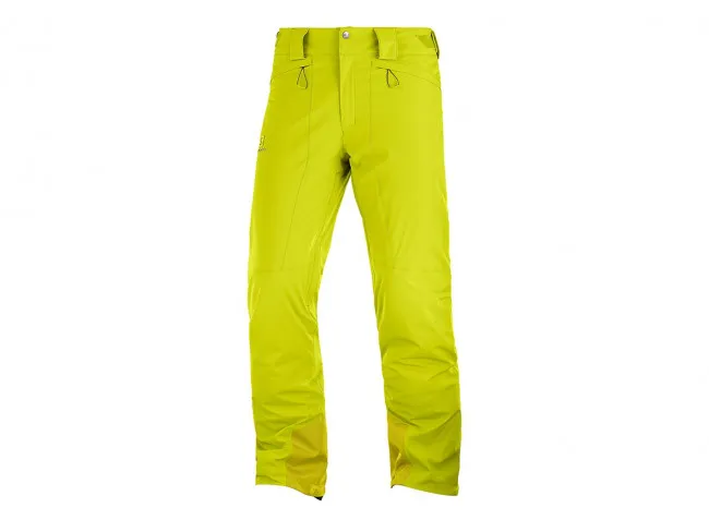 SALOMON PANTALONI SCI UOMO  C11988  ICEMANIA CITRONELLE