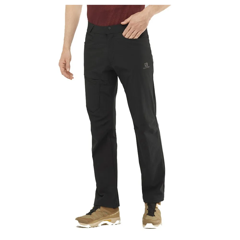 Salomon Pantaloni Trekking Wayfarer Nero Uomo