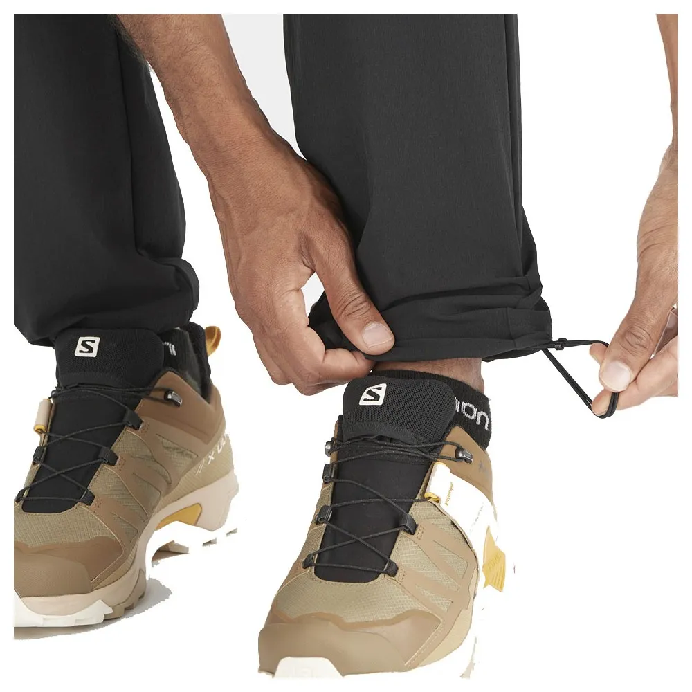 Salomon Pantaloni Trekking Wayfarer Nero Uomo