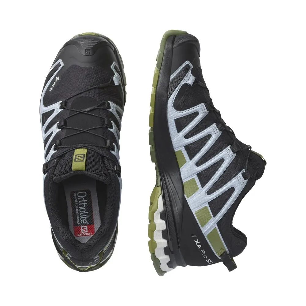 Salomon Pro 3D V8 GORE-TEX Nero Verde Azzurro - Scarpe Trekking Donna