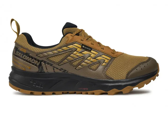SALOMON SCARPE TREKKING UOMO  474366  WANDER GTX ANTIQUE BRONZE/CANTEEN/STHMOS