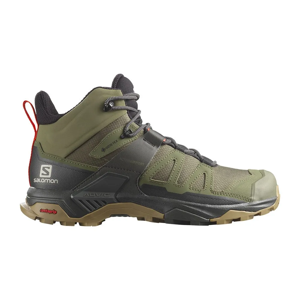 Salomon X Ultra 4 Mid Gore-Tex Verde - Scarpe Trekking Uomo