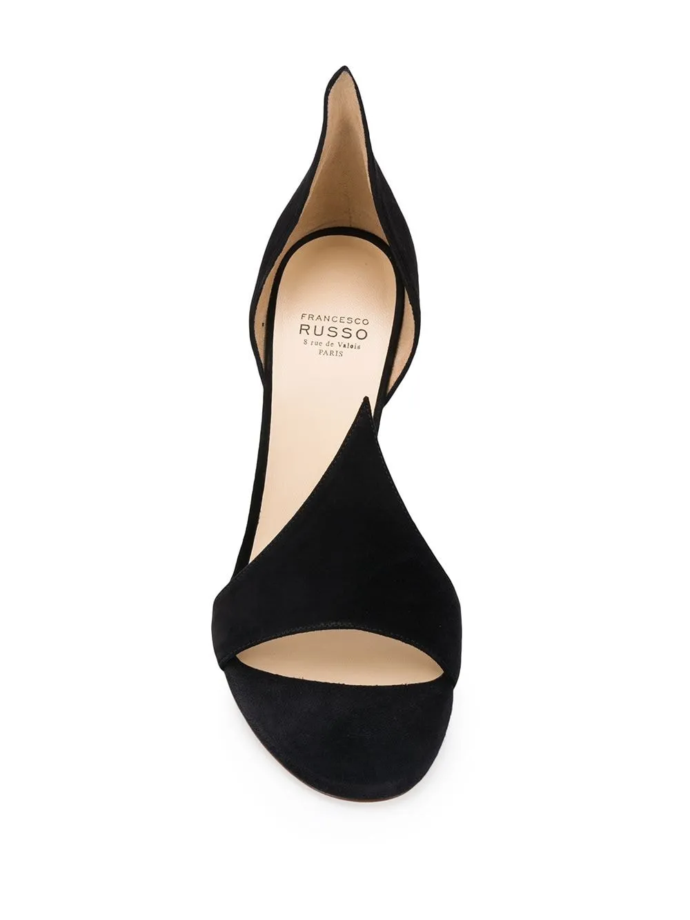 Sandali con tacco a stiletto in nero - donna