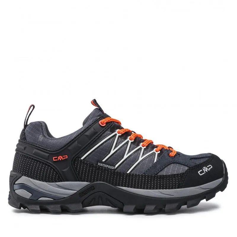 Scarpe da trekking CMP RIGEL LOW WP (Anthracite Flash Orange) uomo