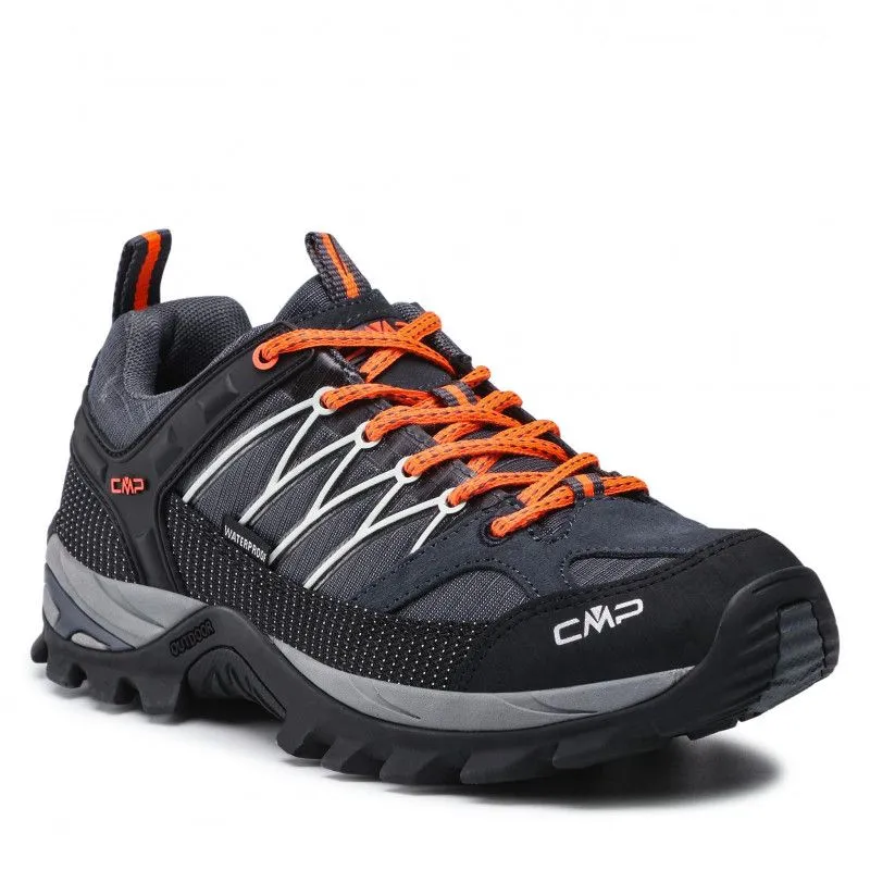 Scarpe da trekking CMP RIGEL LOW WP (Anthracite Flash Orange) uomo