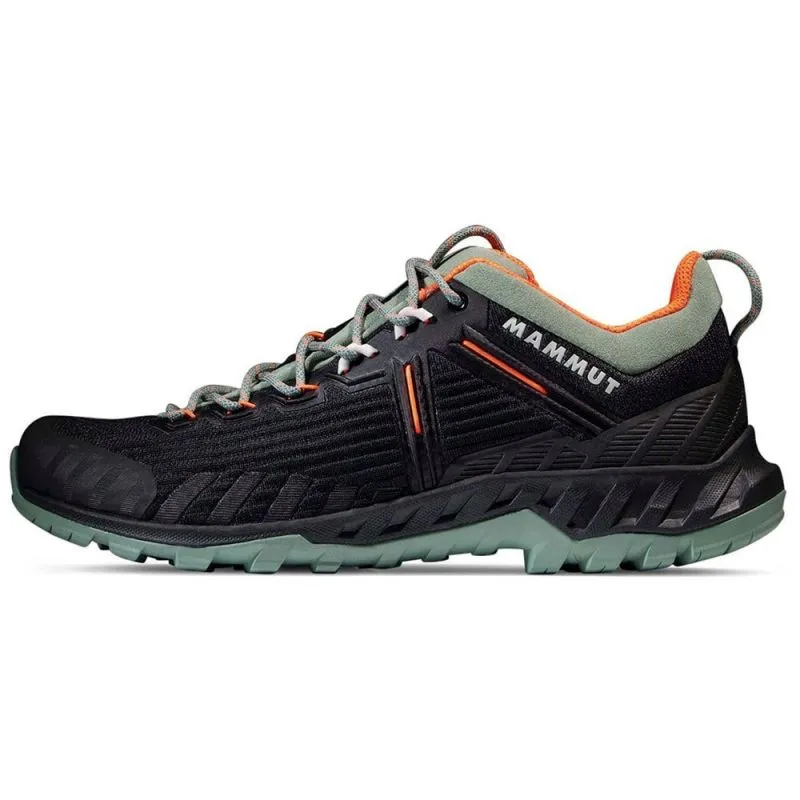 Scarpe da trekking Mammut Alnasca Knit III Low Donna (nero- giada)
