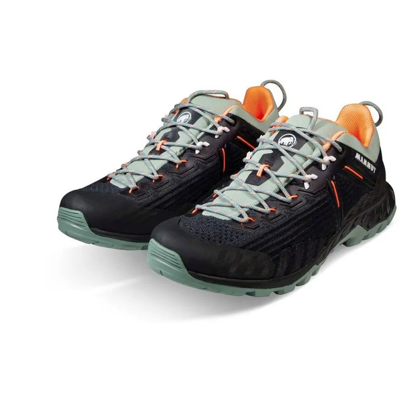 Scarpe da trekking Mammut Alnasca Knit III Low Donna (nero- giada)