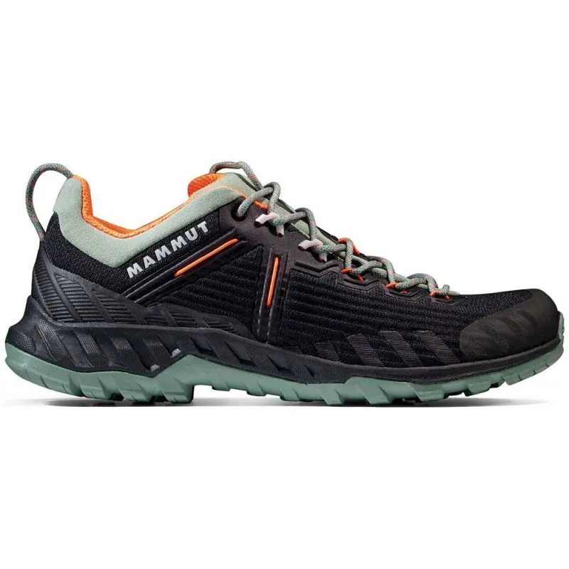 Scarpe da trekking Mammut Alnasca Knit III Low Donna (nero- giada)