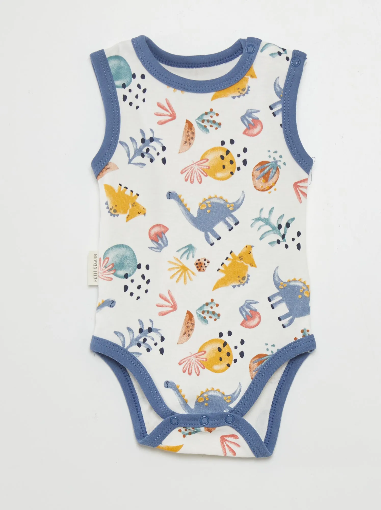 Set di 2 body 'Petit Beguin' - GIALLO