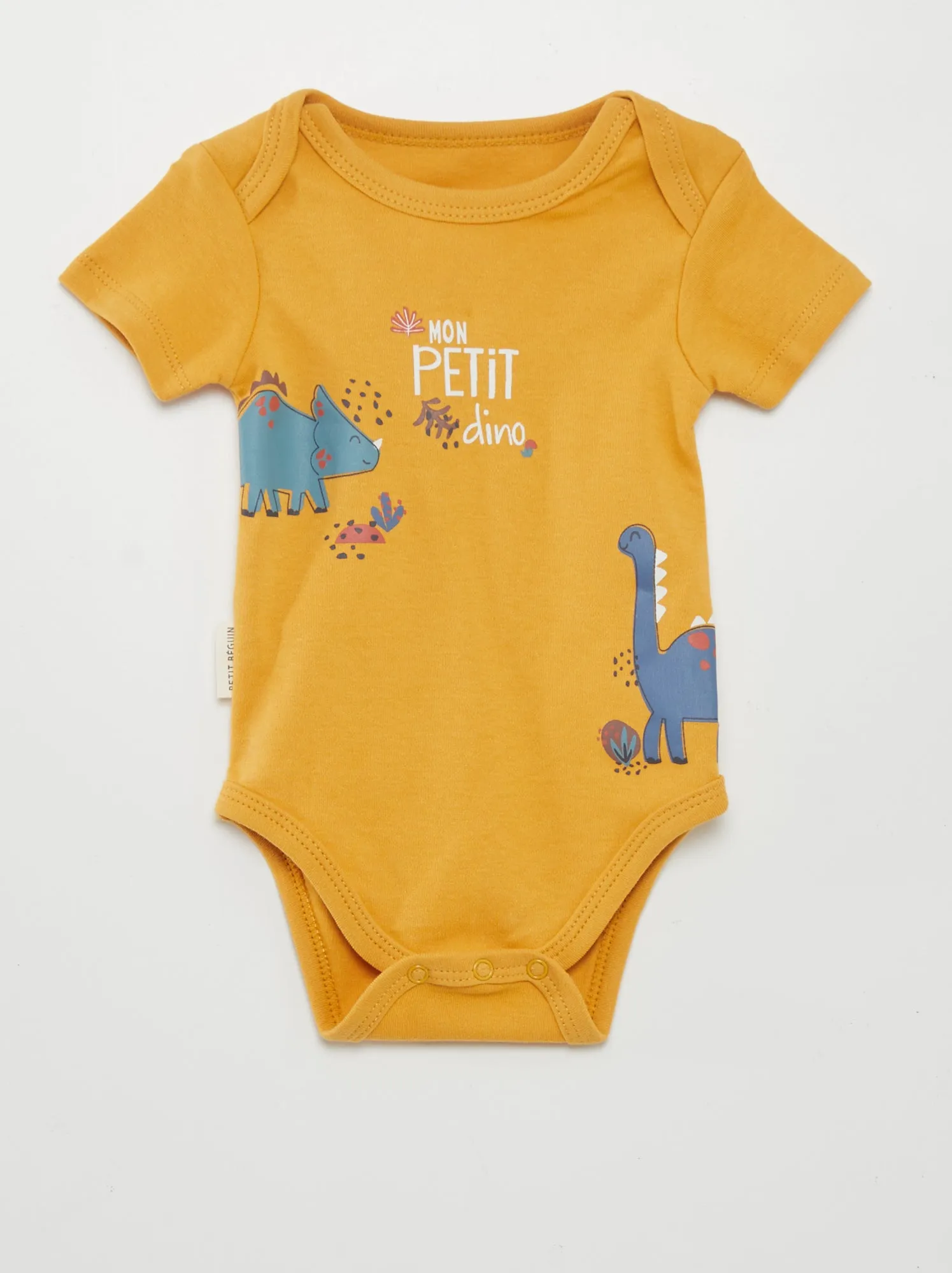 Set di 2 body 'Petit Beguin' - GIALLO
