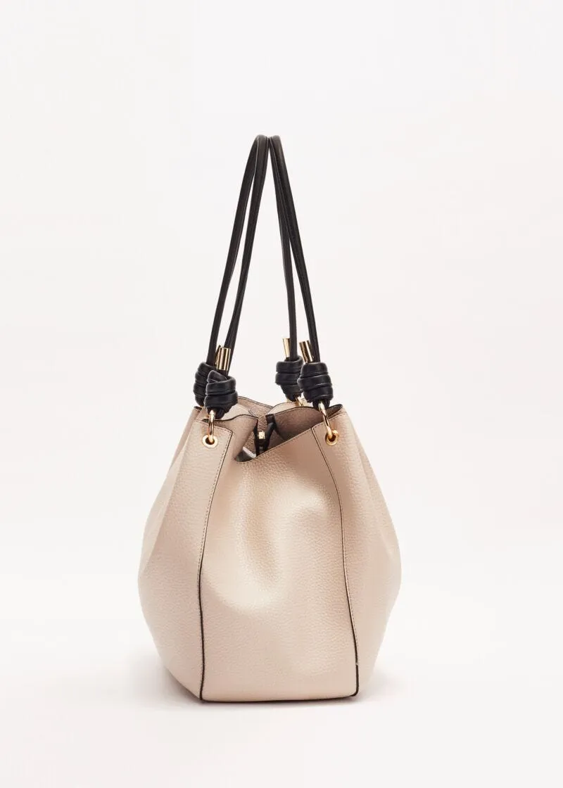 Shopping bag con pochette