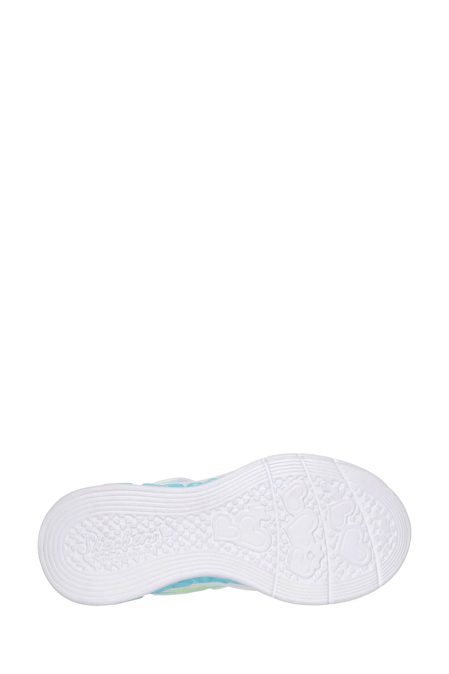 Skechers - Groovy - Scarpe a vortici con luci a cuore fluo