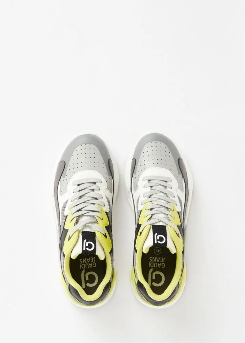 Sneaker con suola colorata