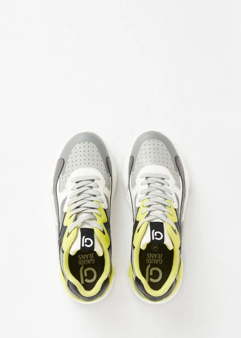 Sneaker con suola colorata
