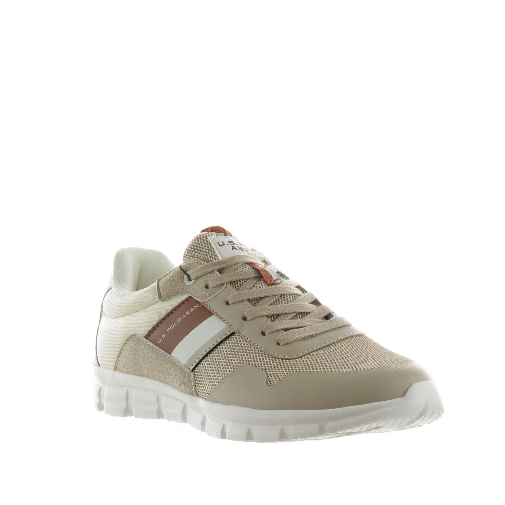 Sneaker gary001a in mesh e camoscio