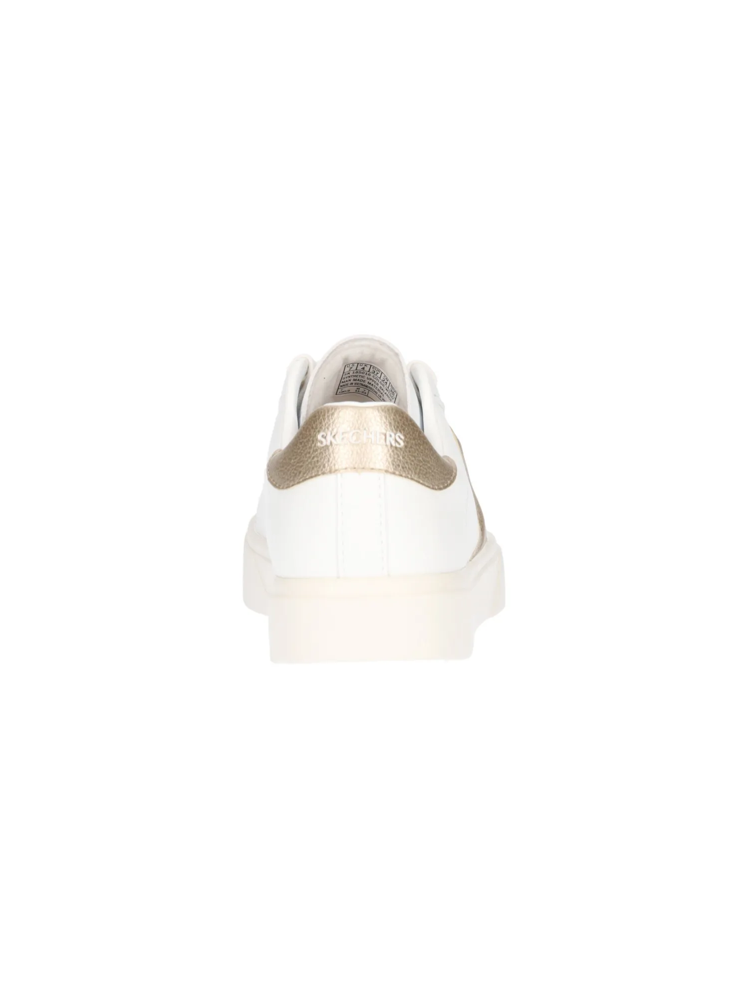 Sneaker Skechers Court da donna bianca