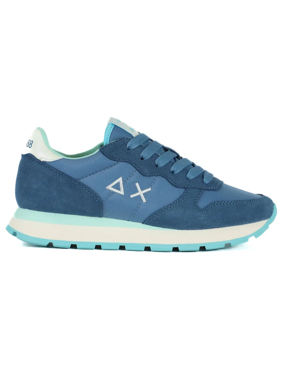 Sneakers in pelle e tessuto ALLY SOLID NYLON