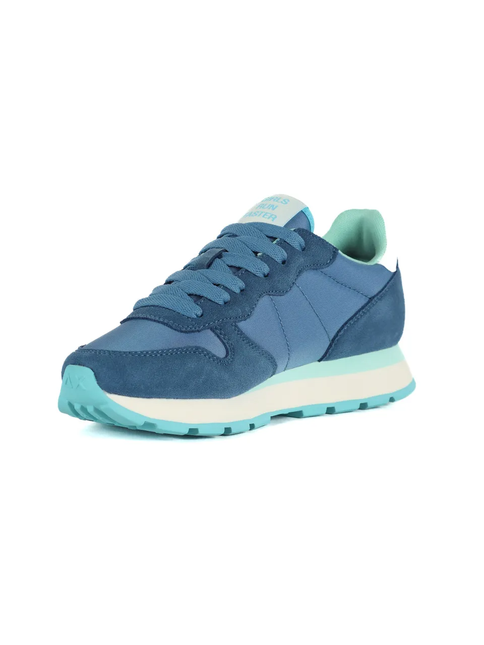 Sneakers in pelle e tessuto ALLY SOLID NYLON