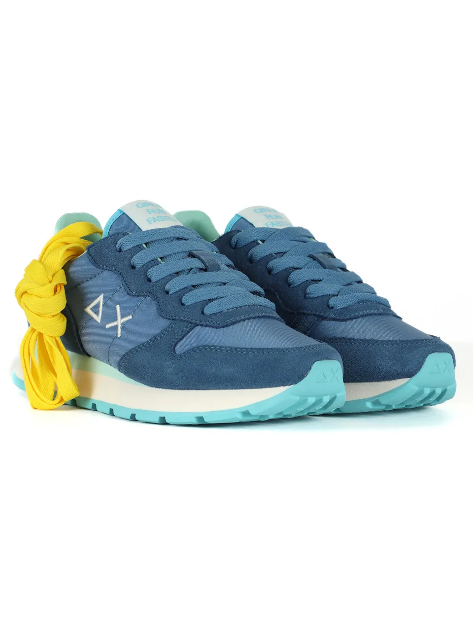 Sneakers in pelle e tessuto ALLY SOLID NYLON