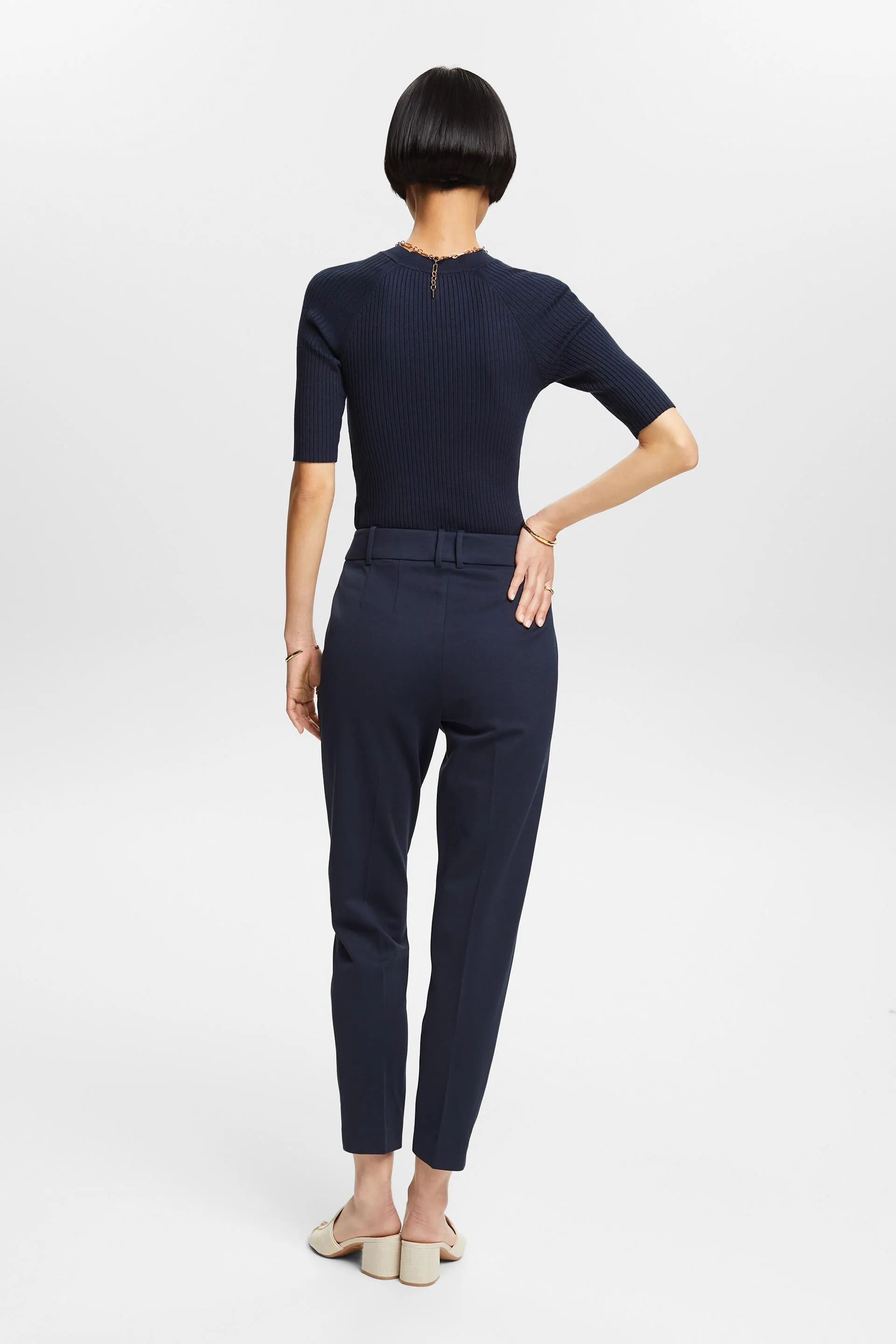 SPORTY PUNTO Mix & Match pantaloni con gamba che si restringe