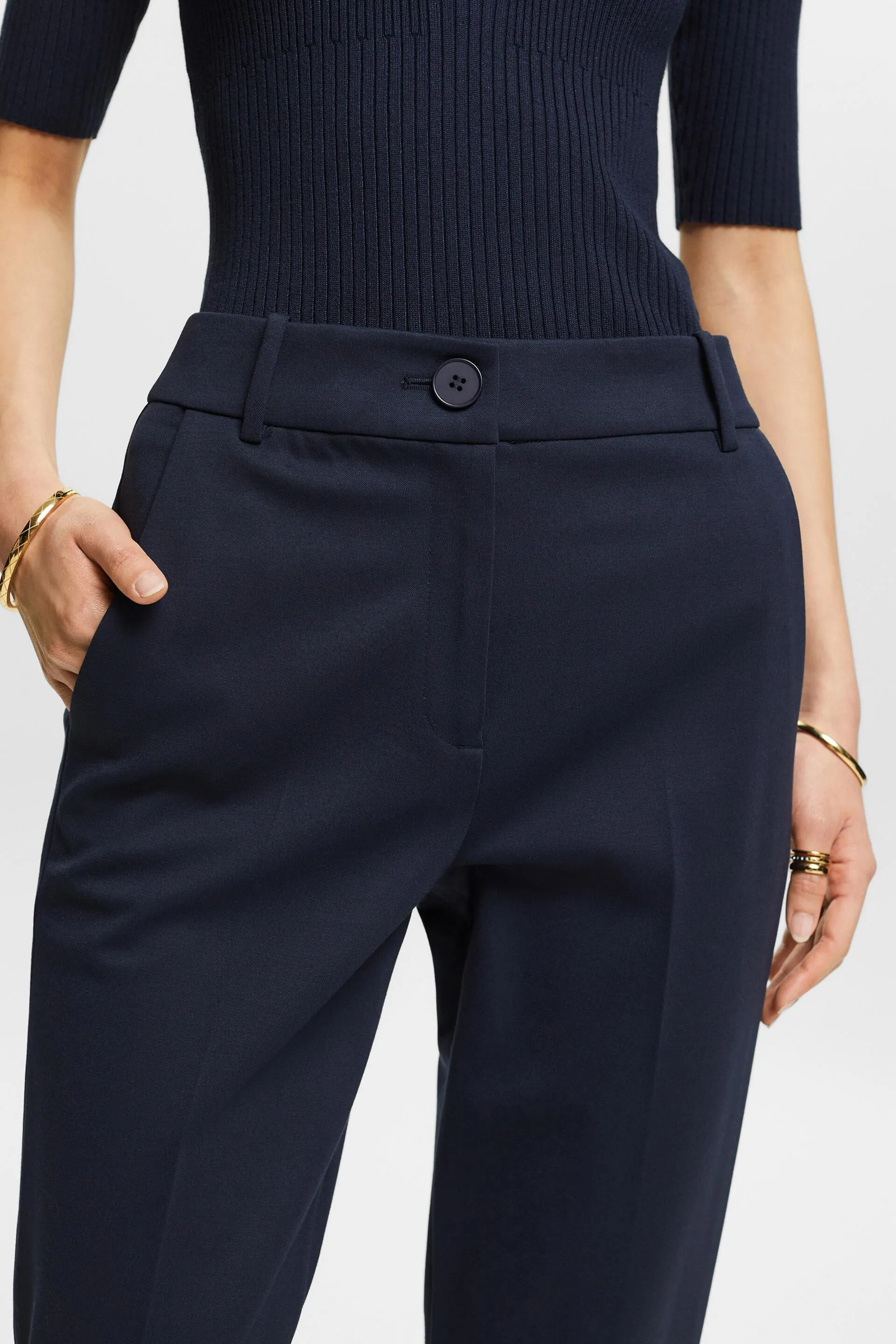 SPORTY PUNTO Mix & Match pantaloni con gamba che si restringe