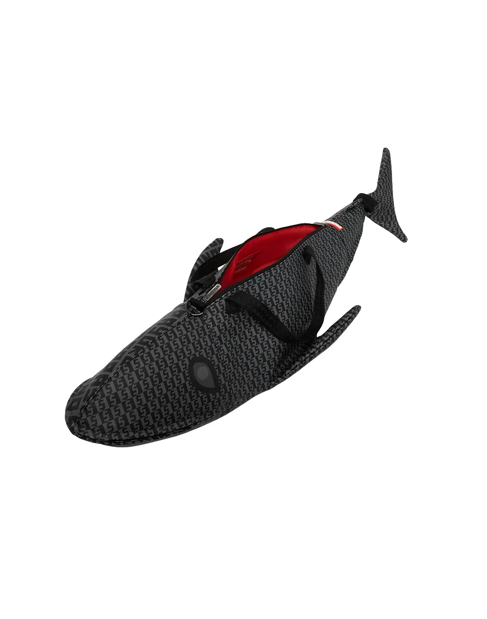 Sprayground Split Infinity Check Shark-Shaped Duffle