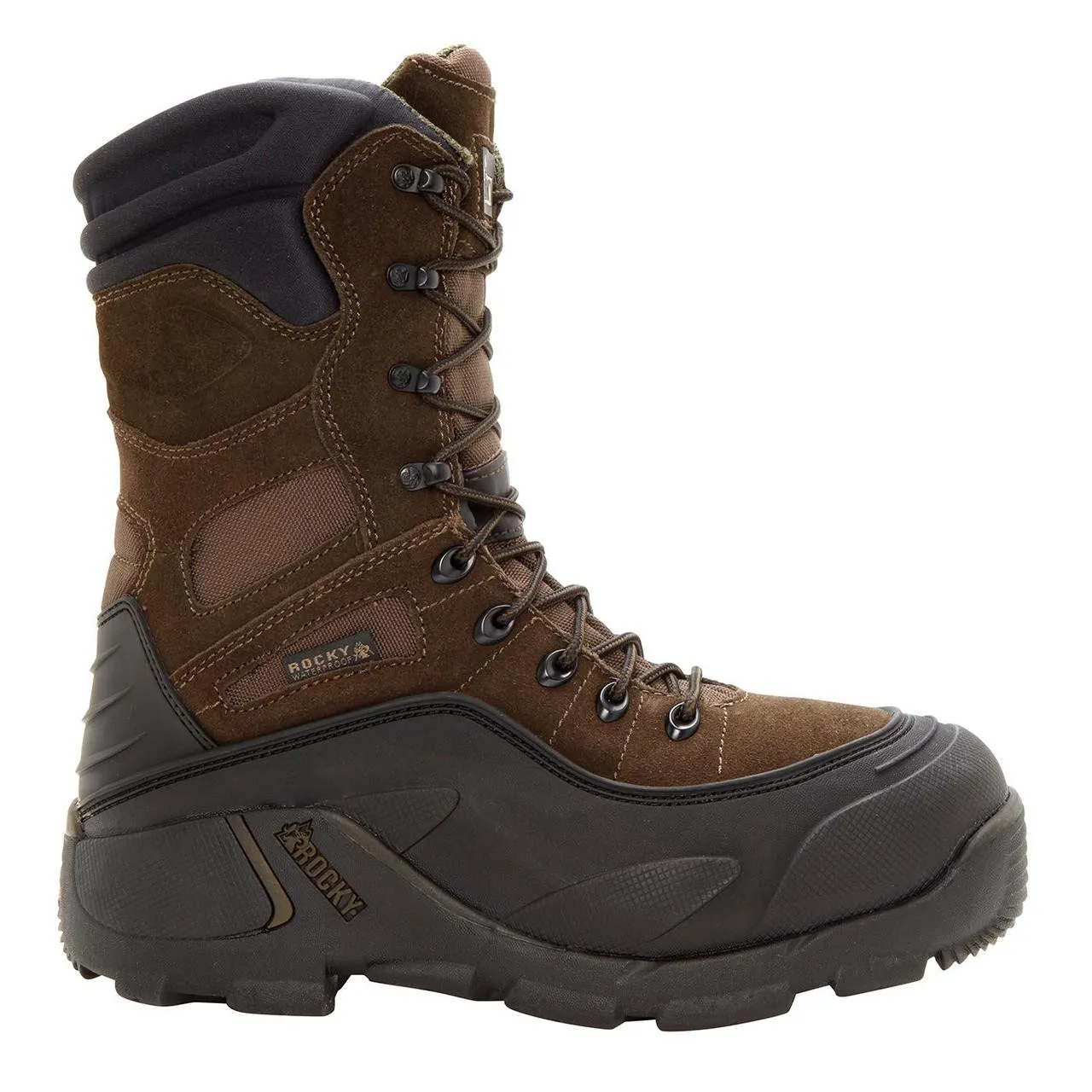 Stivale Rocky Blizzardstalker Pro impermeabile isolante Thinsulate da 1200 grammi marrone