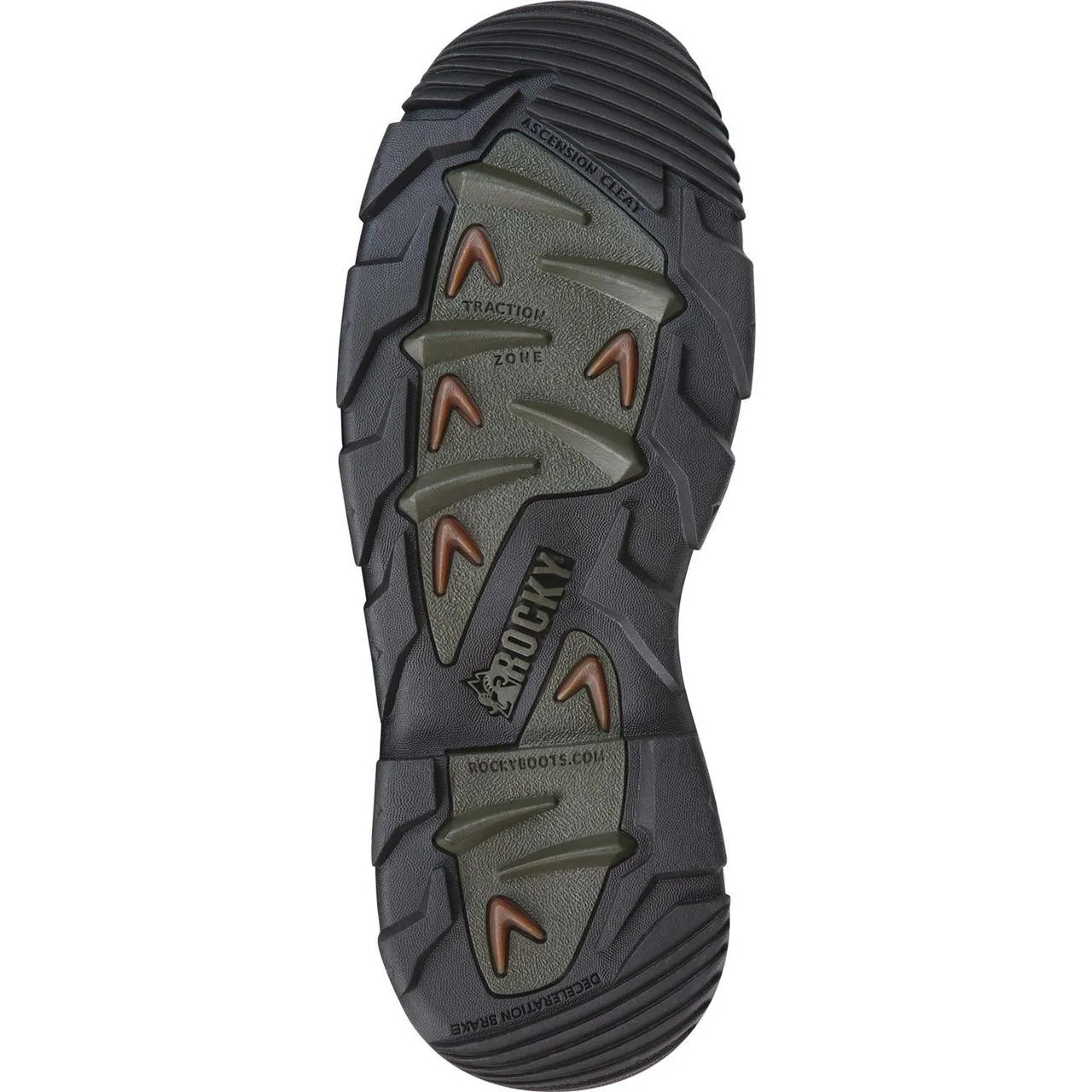 Stivale Rocky Blizzardstalker Pro impermeabile isolante Thinsulate da 1200 grammi marrone