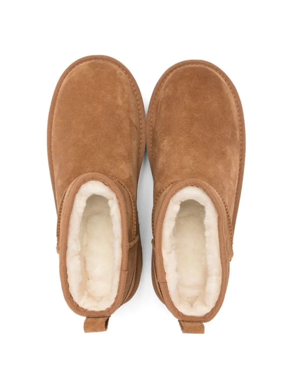 STIVALETTI CLASSIC ULTRA MINI PLATFORM CHESTNUT