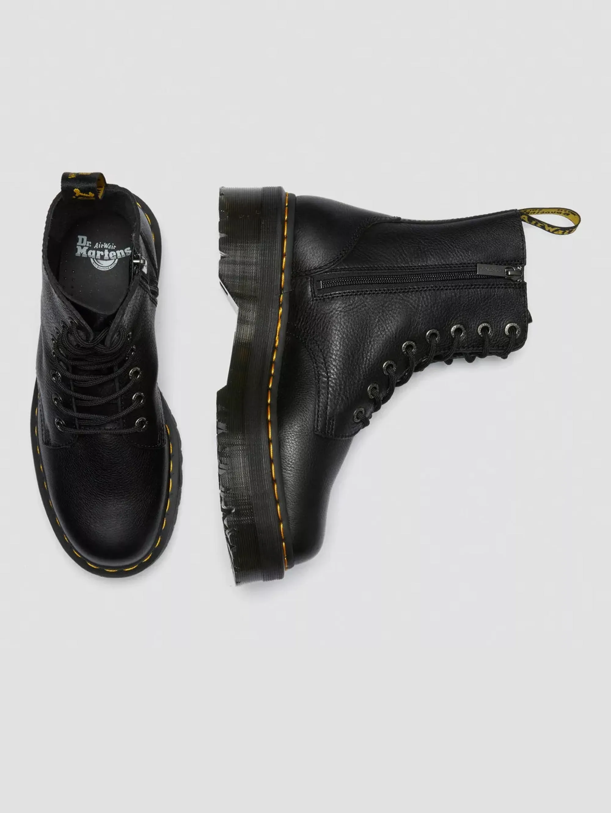 Stivaletti con Platform Jadon III Nero