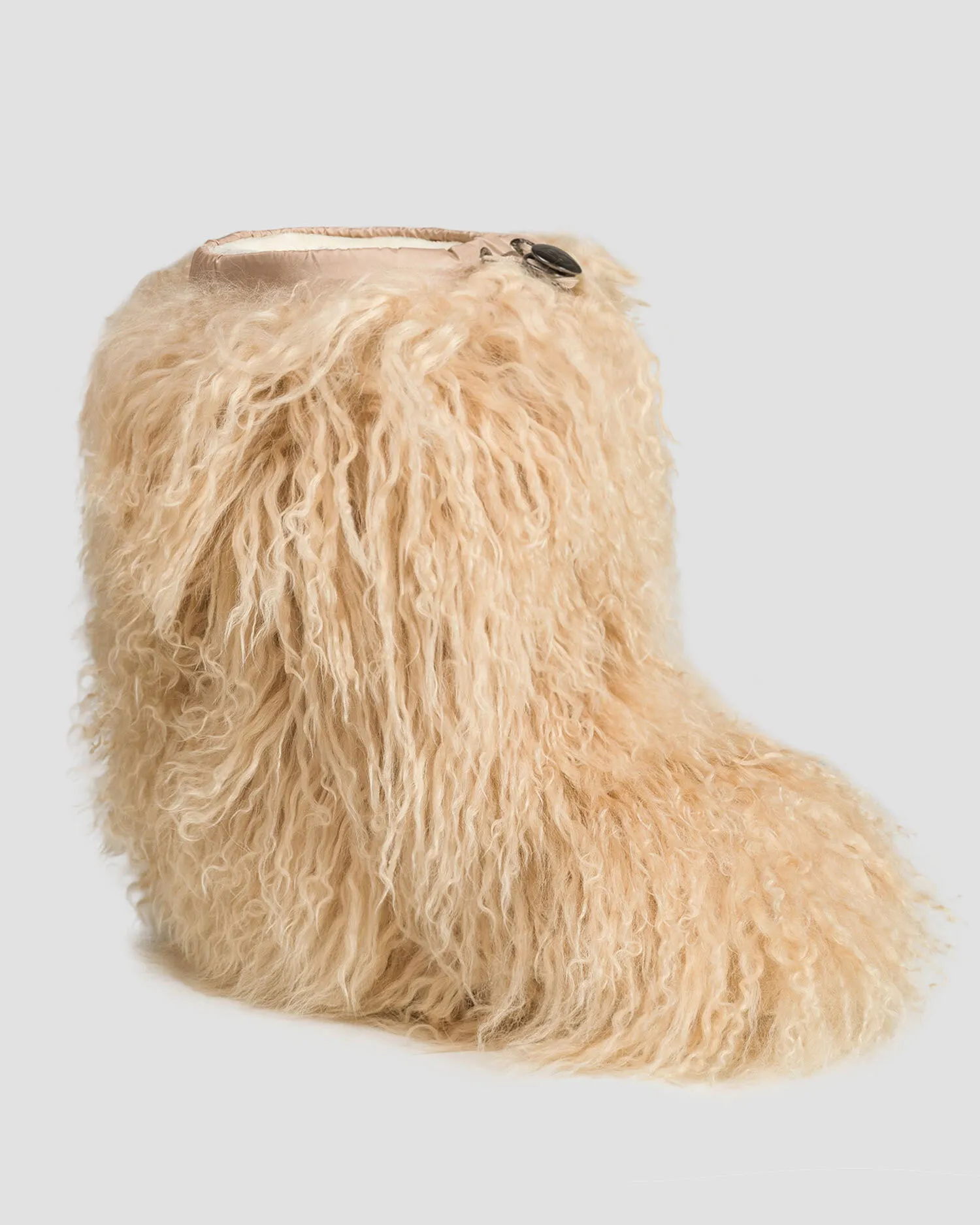 Stivali da neve in pelliccia yeti da donna BOGNER Les Arcs 3 B beige 32347444-17