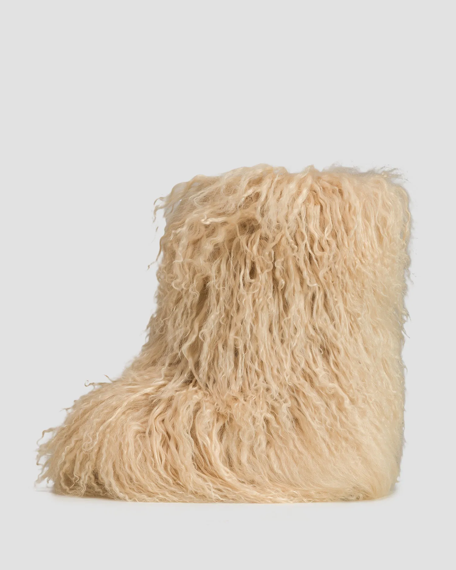 Stivali da neve in pelliccia yeti da donna BOGNER Les Arcs 3 B beige 32347444-17