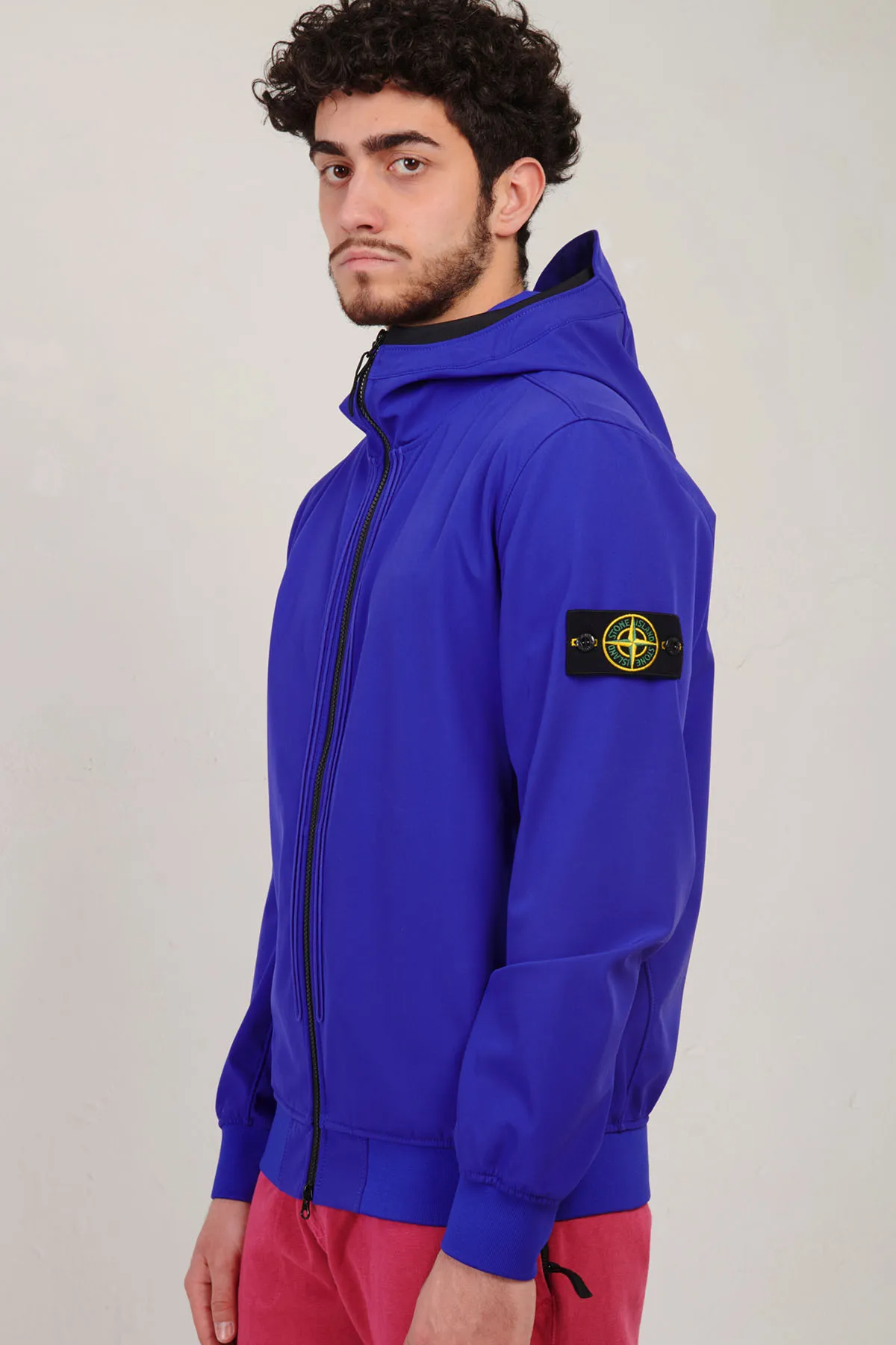 STONE ISLAND giubbotto con cappuccio