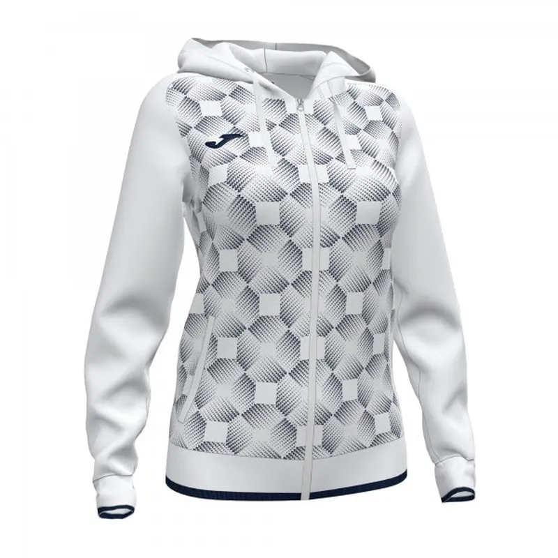 Supernova Iii Zip-Up Hoodie White Navy