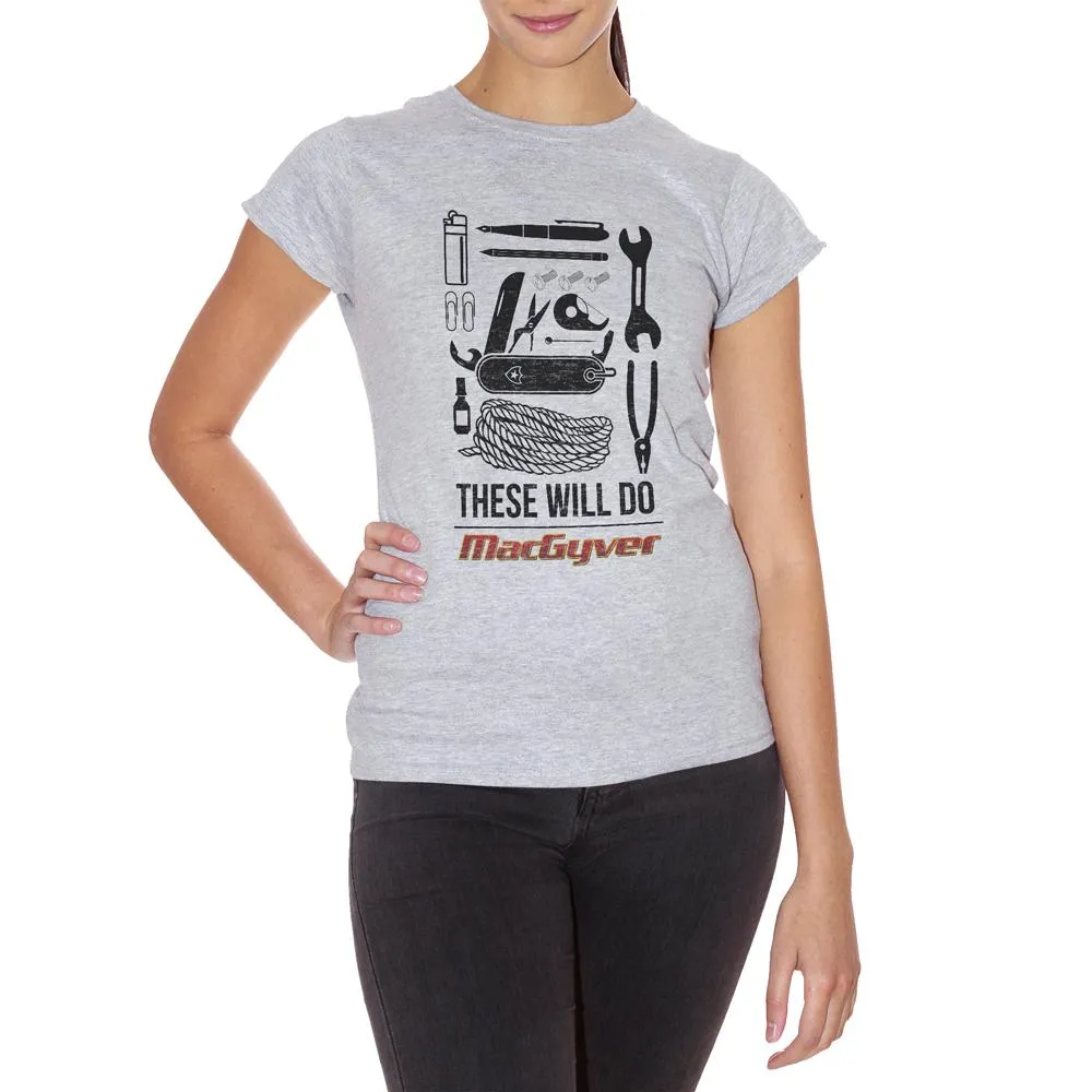 T-Shirt Macgyver Attrezzi - FILM Choose ur color