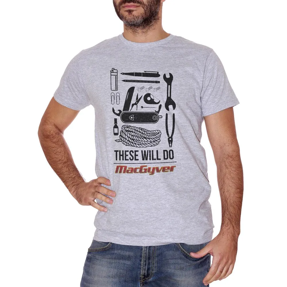 T-Shirt Macgyver Attrezzi - FILM Choose ur color