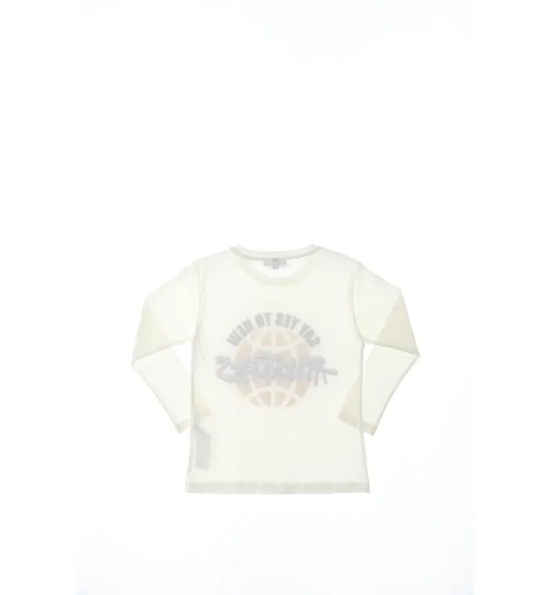 T-shirt maniche lunghe