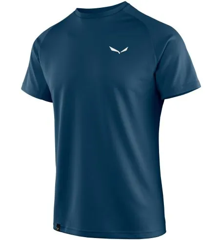 T-SHIRT SALEWA SPORTY DRY'TON - Blu
