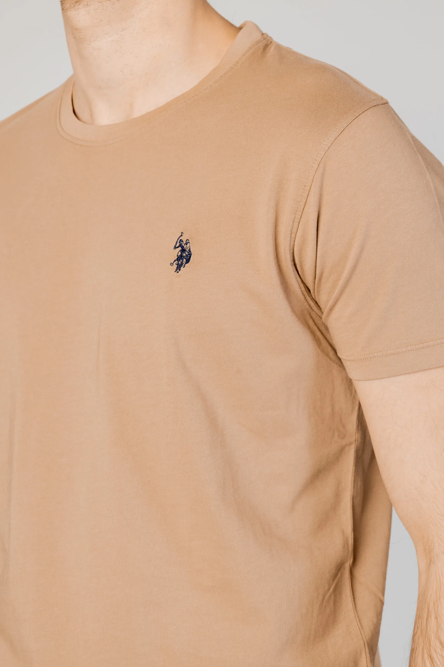 T-shirt U.s. Polo Assn. FABY Beige scuro