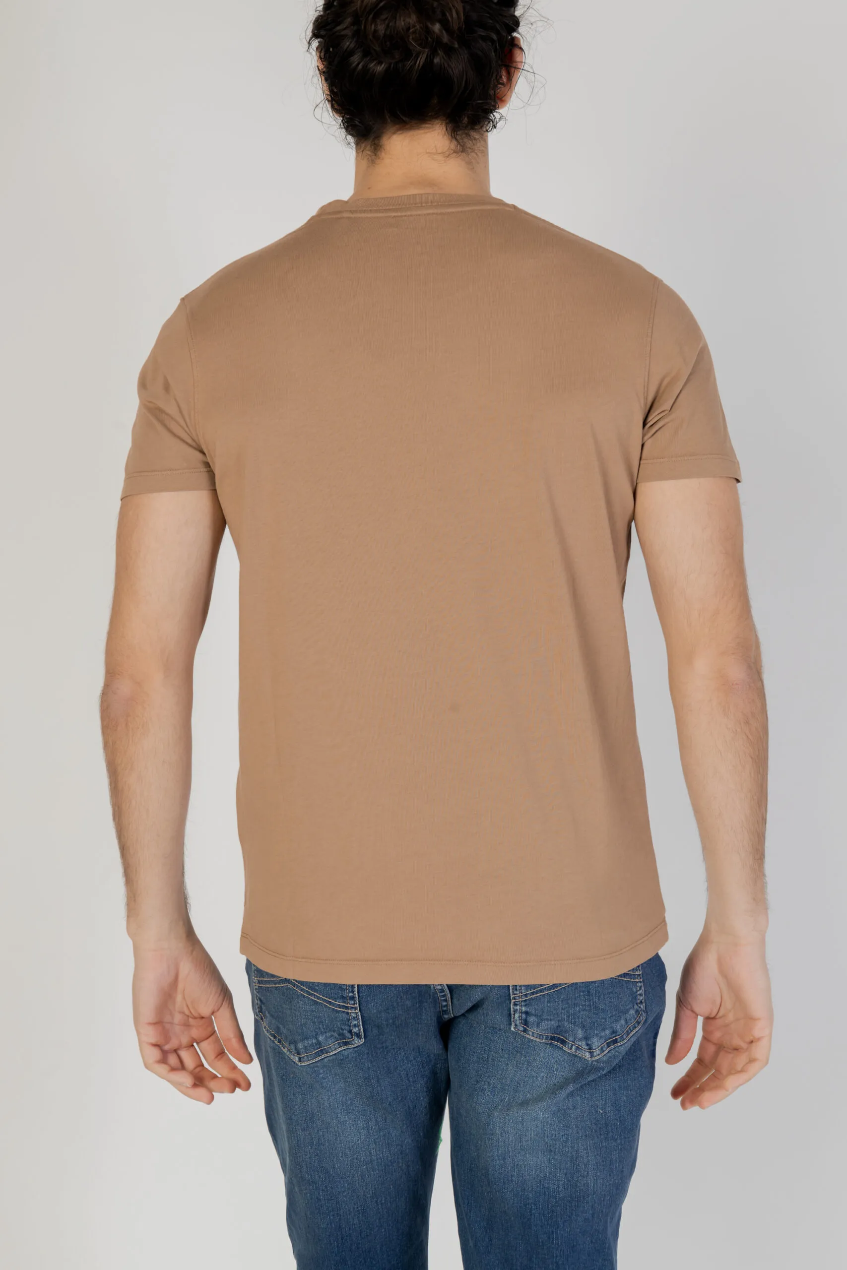 T-shirt U.s. Polo Assn. FABY Beige scuro