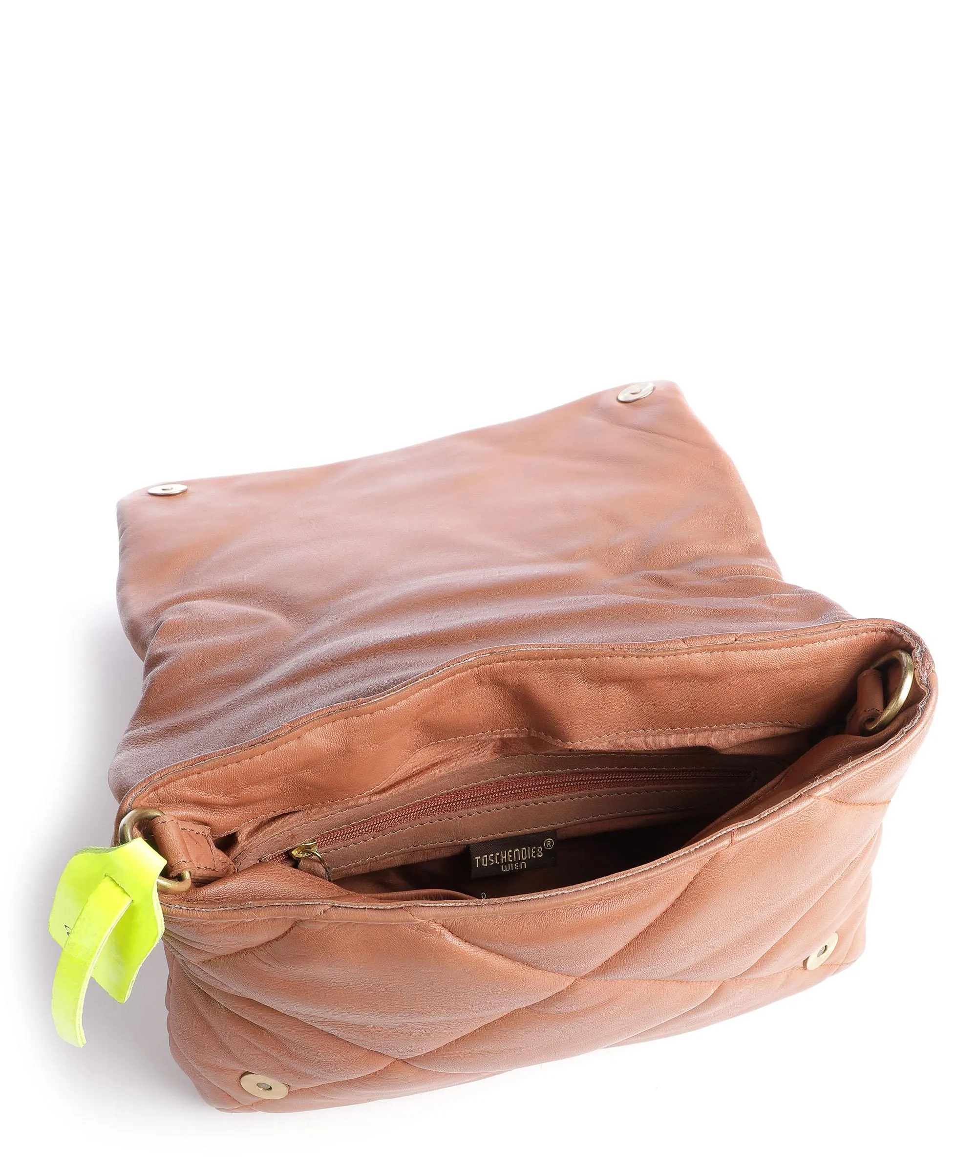  Taschendieb Wien Wipplinger Strasse 3 Borsa a spalla pelle di pecora cognac  