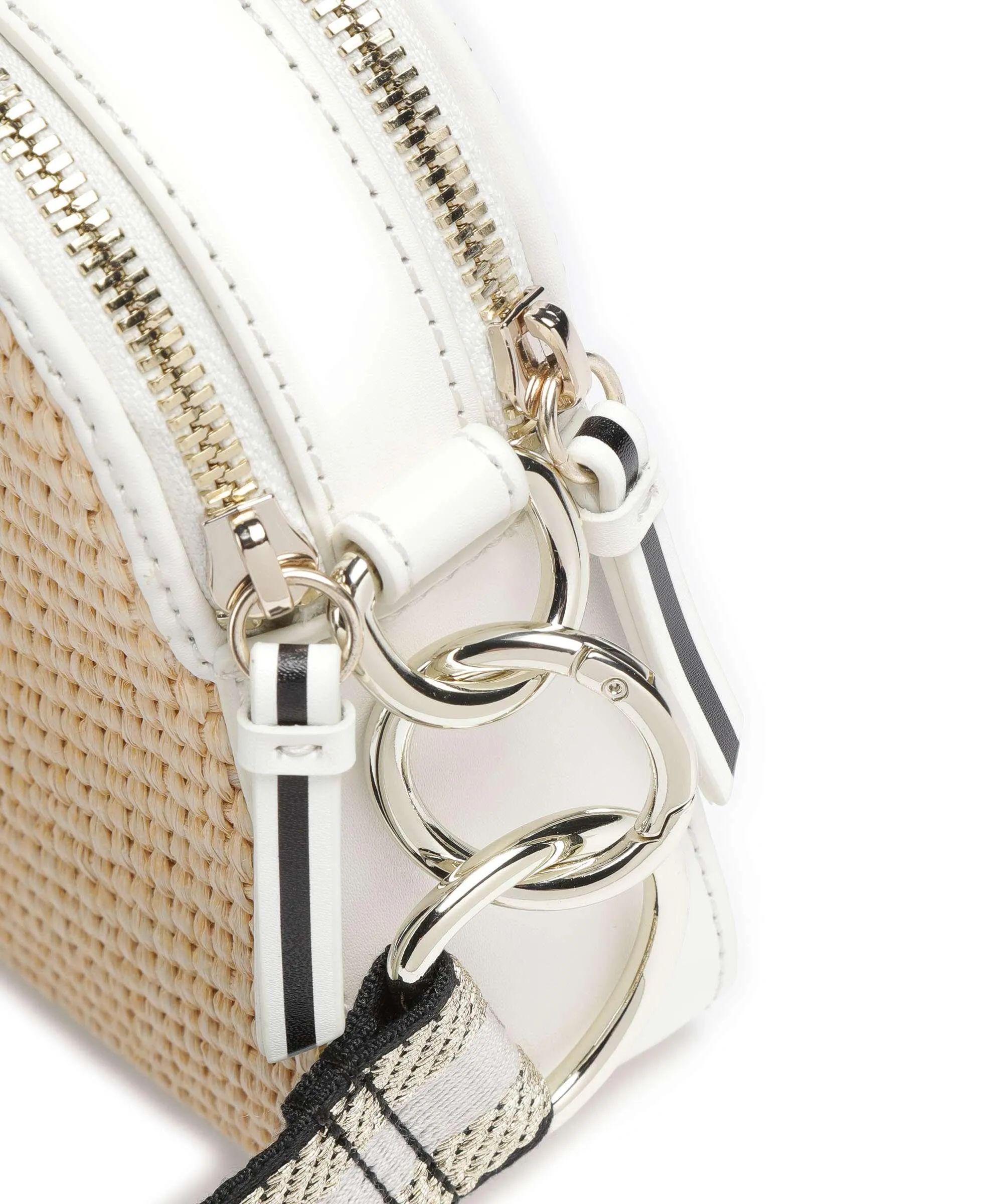  Ted Baker Stello Borsa a tracolla polipropilene, pelle a grana fine avorio  