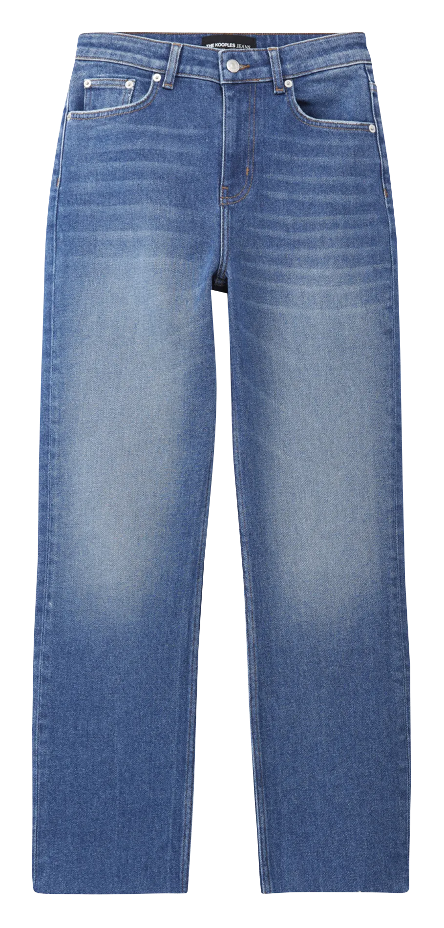  THE KOOPLES   Jeans dritti effetto delavé cropped | Jeans slavati